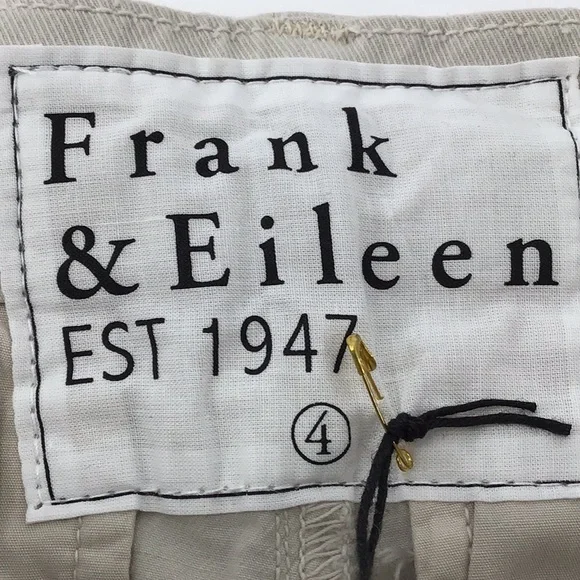 Frank & Eileen Light Beige Cropped Pants - Picture 5 of 5